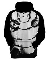 Blusa de Moletom Capuz Canguru Anime Naruto Obito 3_x000D_