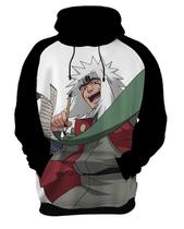 Blusa de Moletom Capuz Canguru Anime Naruto Sannin Jiraya 1_x000D_