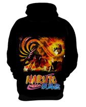 Blusa de Moletom Capuz Canguru Anime Naruto Uzumaki 5_x000D_