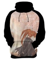 Blusa de Moletom Capuz Canguru Anime Ruroni Kenshin Samurai X 8_x000D_