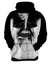 Blusa de Moletom Capuz Canguru Anime TOKYO GHOUL 10_x000D_