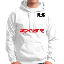 Blusa De Moletom Casaco De Frio Moto Zx6r Unissex Canguru Blusa De Moletom Casaco De Frio Moto Zx6r Unissex Canguru