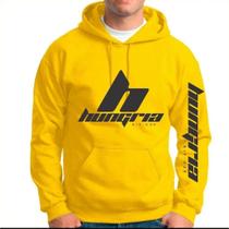 Blusa De Moletom Casaco Hungria Hip Hop Com Bolso E Capuz Blusa De Moletom Casaco Hungria Hip Hop Com Bolso E Capuz
