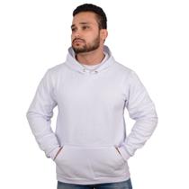 Blusa de Moletom Com Capuz e Bolso Modelo Canguru Confortável e Resistente