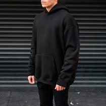 Blusa de Moletom Com Capuz Estilo Canguru Proteção Contra o Frio Blusa de Moletom Com Capuz Estilo Canguru Proteção Contra o Frio