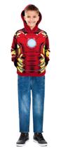 Blusa De Moletom Com Capuz Homem De Ferro, Roupa Infantil Blusa De Moletom Com Capuz Homem De Ferro, Roupa Infantil