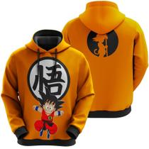 Blusa De Moletom Desenho Anime Dragon Ball Goku Criança