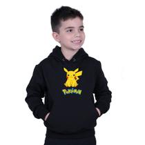Blusa De Moletom Do Pokemon Pikachu Charmander - Reinaldo Store