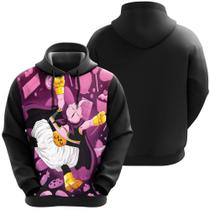 Blusa De Moletom Dragon Ball Majin Boo Anime Desenho Blusa De Moletom Dragon Ball Majin Boo Anime Desenho