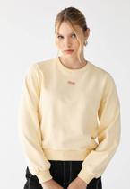 Blusa de Moletom Fechada Forum Amarela