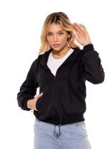 Blusa de Moletom Feminina com Capuz Estilo Casual e Conforto para o Dia a Dia BLU-0010