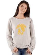 Blusa de Moletom Feminina Ecológica - Estampa Cachorro ANIMI Blusa de Moletom Feminina Ecológica - Estampa Cachorro ANIMI