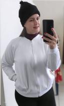 Blusa de moletom flanelada