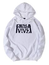 Blusa de Moletom Frases Favela Vive
