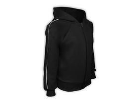 Blusa de Moletom Juvenil Preta Blusa de Moletom Juvenil Preta