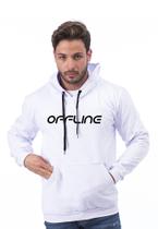 Blusa de Moletom Masculina Personalizada Offine Canguru bem quentinha Blusa de Moletom Masculina Personalizada Offine Canguru bem quentinha