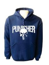 Blusa De Moletom Masculina Plus size Justiceiro Punisher XG até XG8