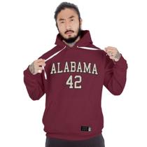 Blusa de Moletom Masculina Wunder Alabama com Capuz Canguru