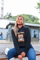 Blusa de Moletom Moschino