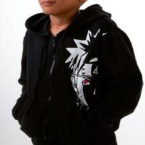 Blusa de Moletom Naruto Cara Metade Infantil