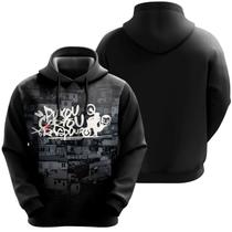 Blusa De Moletom Puxou, Cortou E Raspou Moto Empinando Grau 244