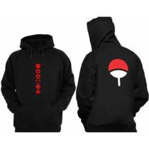 Blusa De Moletom Uchiha Com Capuz
