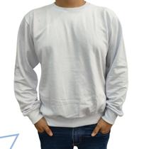 Blusa De Moleton Fechada Lisa Sem Bolso Sem Capuz Moletom Blusa De Moleton Fechada Lisa Sem Bolso Sem Capuz Moletom