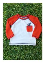 Blusa de praia baleia com proteção uv azul fofura Blusa de praia baleia com proteção uv azul fofura