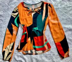 Blusa de tecido