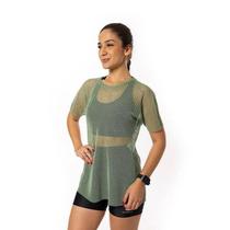 Blusa de Tela Fitness Dipaula Alba Feminino Adulto Ref. 111255