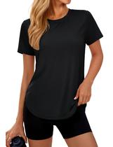 Blusa de treino MAGCOMSEN com proteção solar UPF 50+ Quick Dry para mulheres Blusa de treino MAGCOMSEN com proteção solar UPF 50+ Quick Dry para mulheres