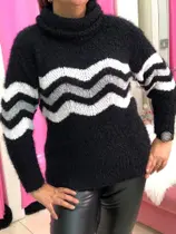 Blusa de trico mousse ana gonçalves