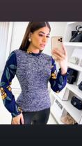 Blusa de tricô