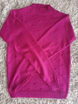 Blusa De Tricot Feminina Lisa Pipoca