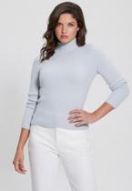 Blusa de Tricot Gola Alta