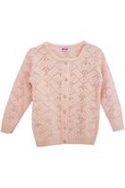 Blusa de tricot infantil menina