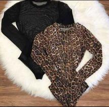 Blusa de Tule Balada Para sobreposição