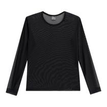 Blusa de Tule Manga Longa Infantil Menina Ever Be Blusa de Tule Manga Longa Infantil Menina Ever Be