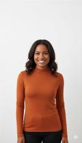 Blusa de Viscolycra Lizzo - Tamanho Único - Cor Terracota