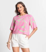 Blusa De Viscose Khyara Estampada Feminina Endless