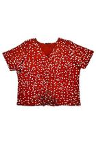 Blusa de Viscose Rogeant com Poá - Mirasul Blusa de Viscose Rogeant com Poá - Mirasul