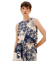 Blusa decote transpassado costas cacay tamanho m