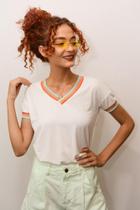 Blusa Decote V Blusa Decote V