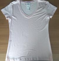 Blusa decote v tam. p rosa bebê Blusa decote v tam. p rosa bebê
