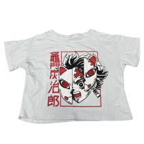 Blusa Demon Slayer Anime Camiseta Cropped Baby Look Feminina Sf610 Sf523