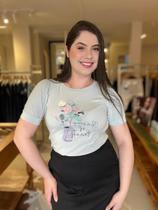 Blusa dirce malha cinza