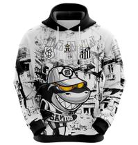 Blusa do Santos com capuz - Time da Vila - Produto Oficial - Masculino