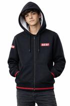 Blusa do Sesi Moletom Ganguru Agaçalho Flanelado Premium - Logo Bordado