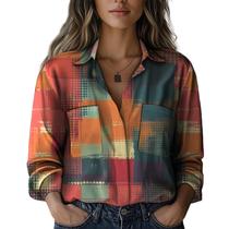 Blusa domirica Summer Hawaiian Beach com estampa floral feminina Blusa domirica Summer Hawaiian Beach com estampa floral feminina