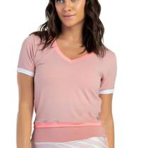 Blusa Dry Fit Rosé Perfeita Qualquer Tipo de Atividade Física